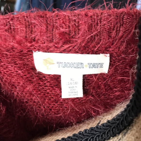 Tucker + Tate Rosé Colored Fuzzy Sweater - Picture 7 of 8